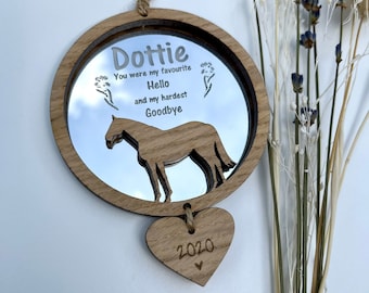 horse memorial gift, horse loss gift, pet memorial gift, pet loss gift, pony memorial, horse bereavement, rainbow bridge