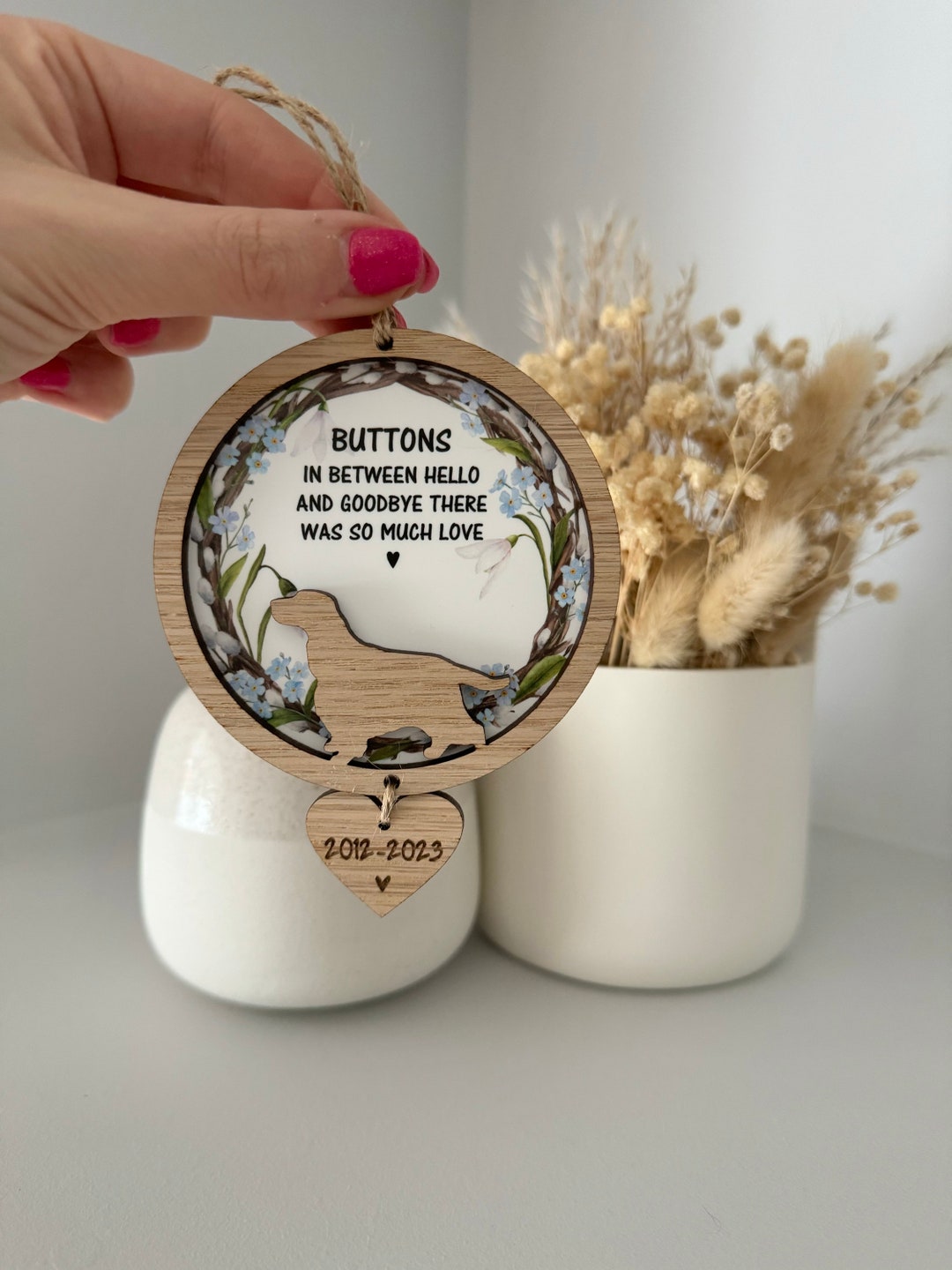 Dog Memorial Gift, Rainbow Bridge, Pet Sympathy Gift, Pet Loss Gift ...