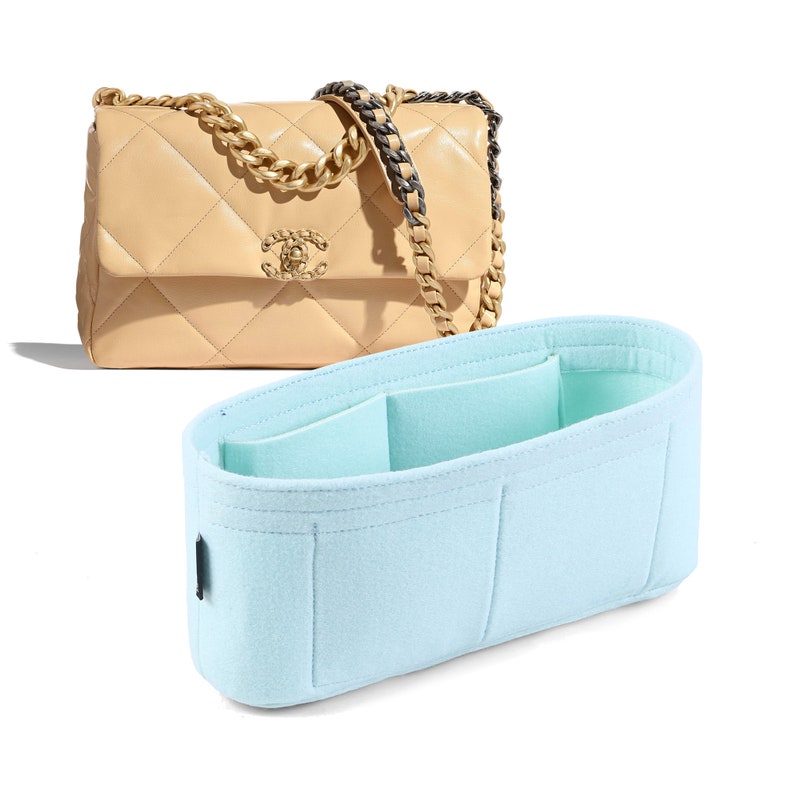 For Chanel 19 Bag Bag Insert Organizer Purse Etsy