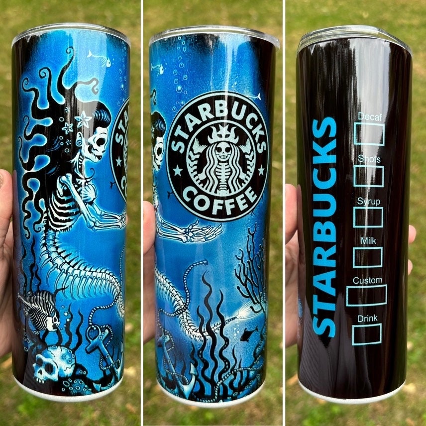 Starbucks Japan Grande Blue Scale Tumbler – MERMAIDS AND MOCHA