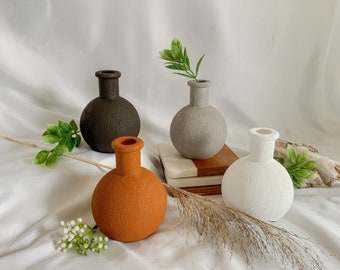 Mini Vase Model Random Color Talent Star Mini Cute Ceramic Flower Vase Model Toy Dollhouse Miniature Decor Accessory
