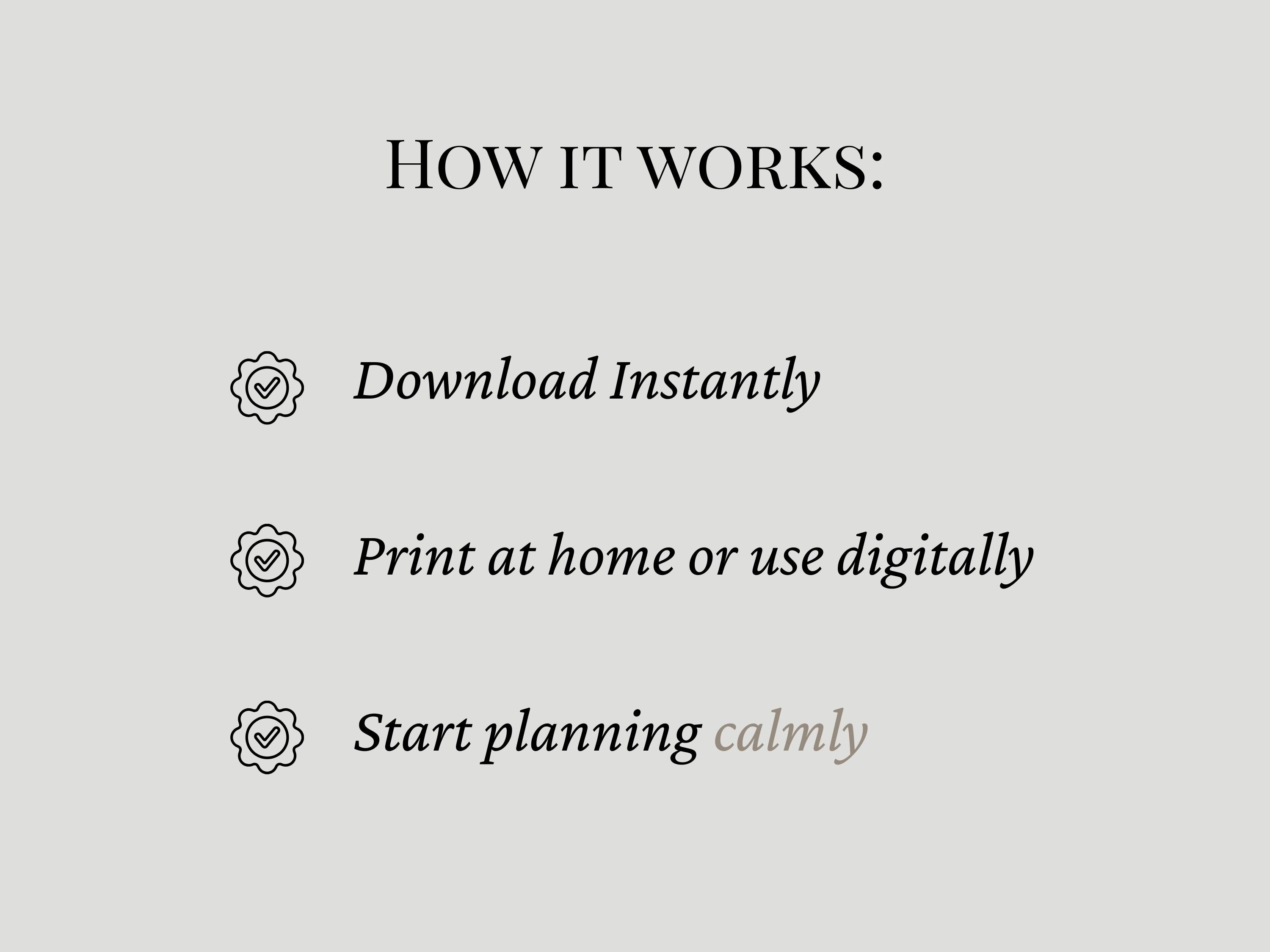 Ultimate Planner Bundle | Printable Planner Pack | Organizational Daily ...