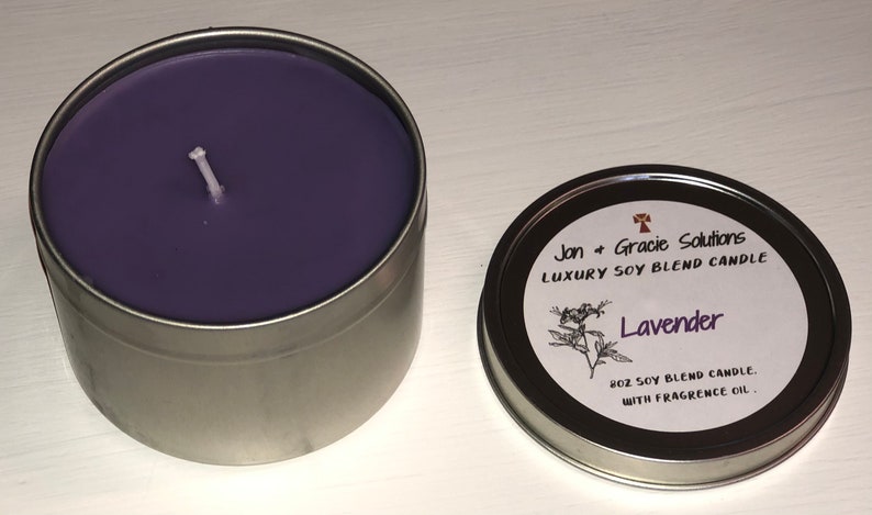 Lavender Luxury Soy Blend Candle
