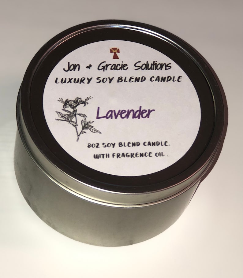 Lavender Luxury Soy Blend Candle