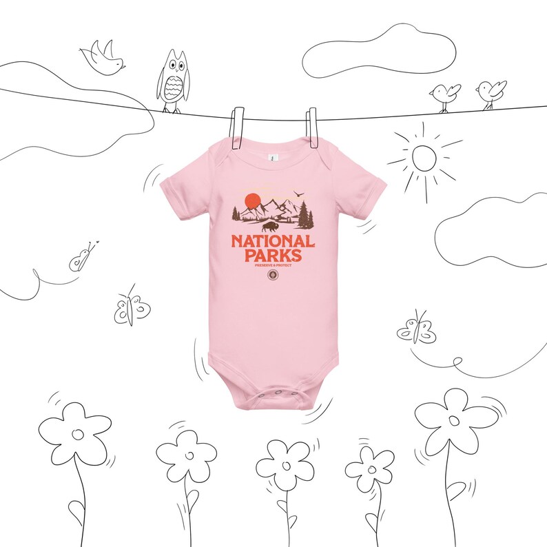 Baby short sleeve one piece