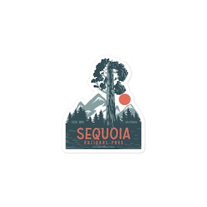 Sequoia National Park Sticker