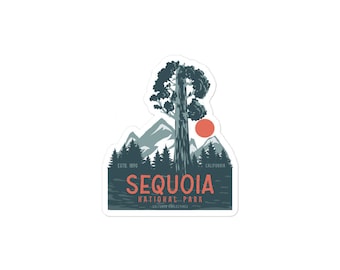 Sequoia National Park Sticker