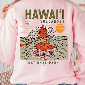 Hawaii Volcanoes National Park Sweatshirt - Big Island Rundhalsausschnitt