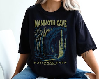 Mammoth Cave National Park T-Shirt: Vintage Kentucky Hiking Tee