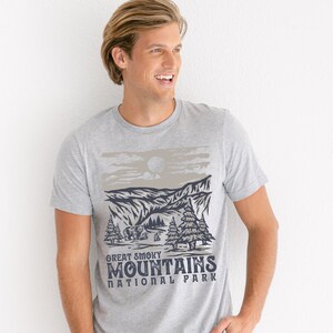 National Park Shirt, Great Smoky Mountains National Park Shirt, Gift For Her, Great Smoky T-Shirt, Camping  T-Shirt