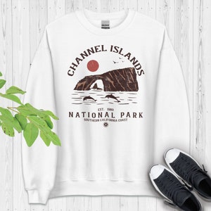 Channel Island Sweatshirt, National Park Sweatshirt, California National Park Crewneck, Dolphin Crewneck