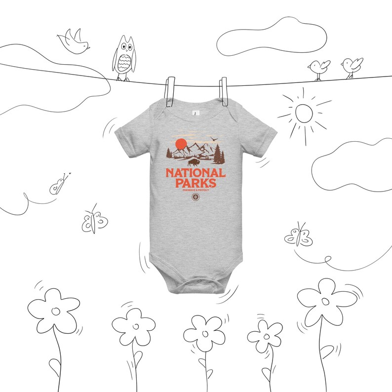 Baby short sleeve one piece