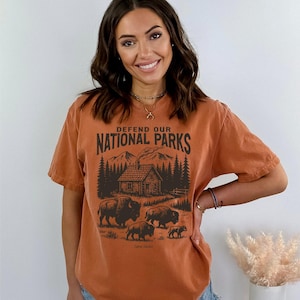 Protect Our National Parks Shirt, Defend Our National Parks T-Shirt, Defend the wild Tee, Nature, Public Lands, Wildlife