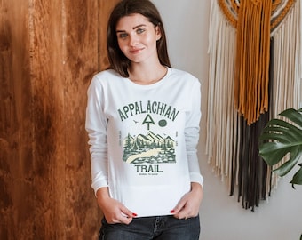Appalachian Trail Long Sleeve Shirt: Hiking National Park Gift