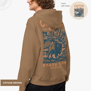 Custer State Park Oversized Hoodie: Black Hills, South Dakota