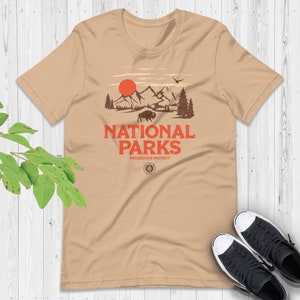 National Park Shirt, Camping T-Shirt, Hiking Shirt, Outdoor Tee, US National Parks, Gift for Him, Gift for Her, Adventure Tee