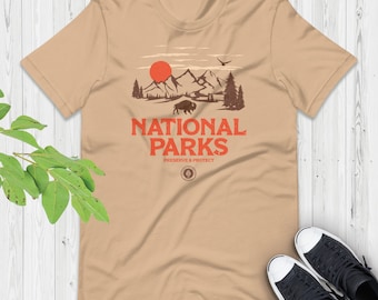 Camiseta de Parque Nacional: Camiseta de Aventura al Aire Libre