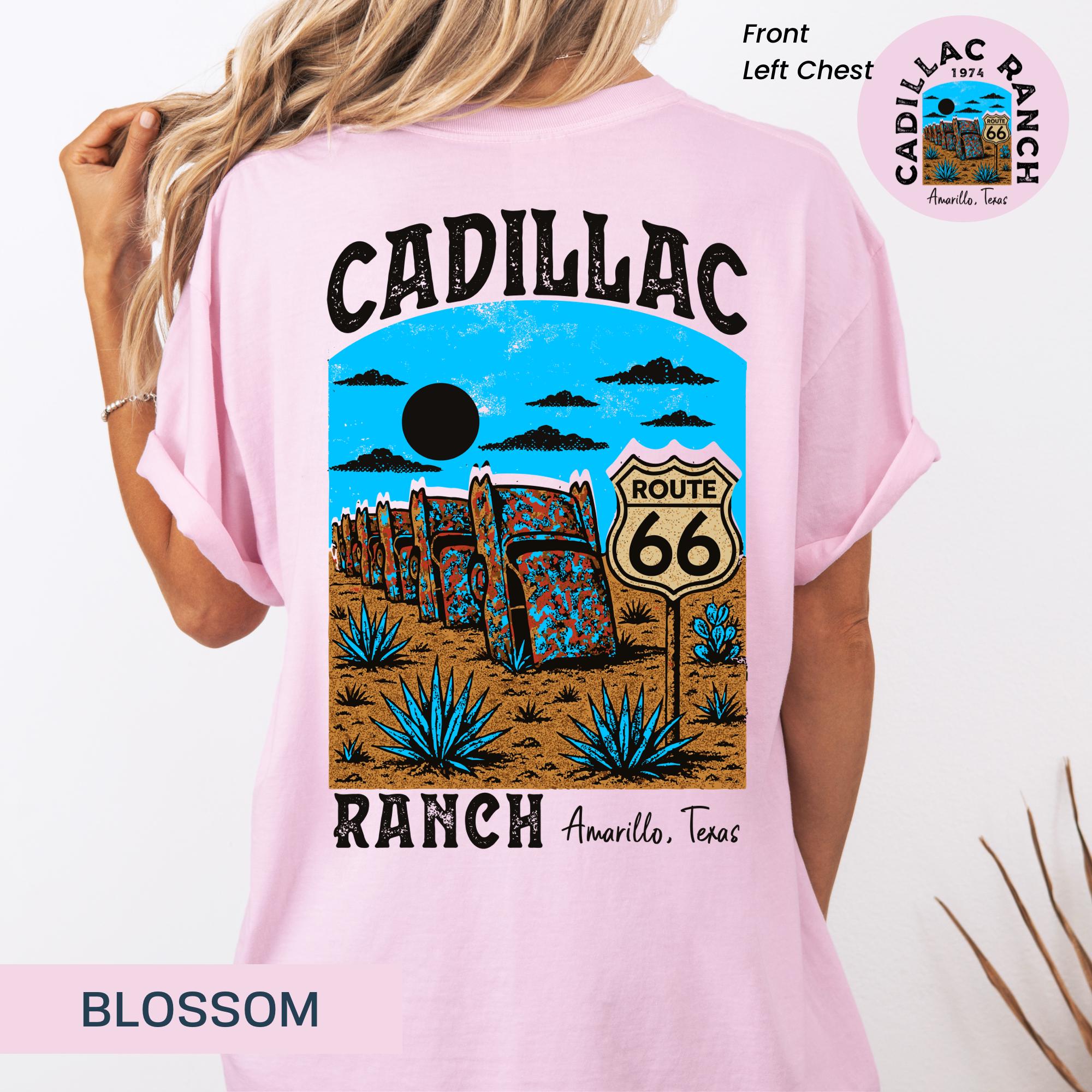 Cadillac Ranch T Shirt - Etsy