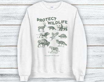 Protect Wildlife Sweatshirt: National Park Animal Crewneck