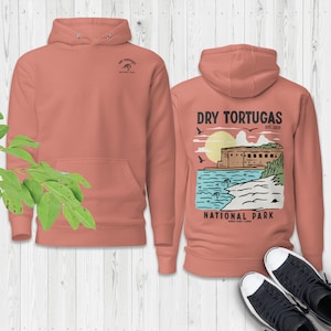 Sudadera con capucha del Parque Nacional Dry Tortugas: recuerdo de los Cayos de Florida