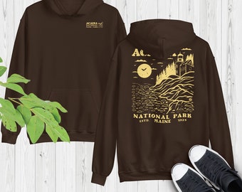 Acadia National Park Hoodie, Acadia National Park Sweatshirt, National Park Shirt, National Park Geschenk, Geschenk für ihn, Vintage Sweatshirt