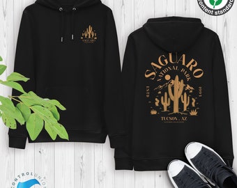 Saguaro National Park Hoodie: Organic Cotton Arizona Clothing