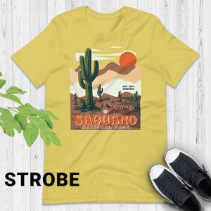 Saguaro National Park Shirt, Gila Monster T-Shirt, National Park Shirt, Camping Hiking Travel T-Shirt