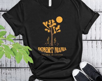 Desert Mama T-Shirt: Cactus Graphic Tee, Southwest Style