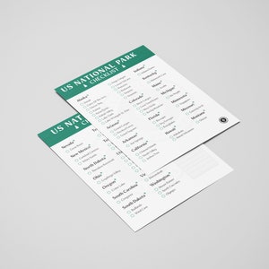 US National Parks Bucket List | Printable Checklist for National Park Adventures