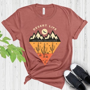 Desert Shirt, Southwest Shirt, Camping Shirt, Desert Adventure Shirt, National Park Shirt, Desert Life Tee
