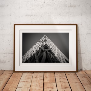 london architecture  photography, london, brutalist, brutalism, welbeck street, fine art, giclee, print only, black and white,