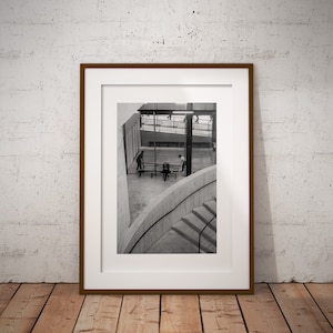 London architecture, brutalist, brutalism, tate modern, concrete, fine art, giclee, print only