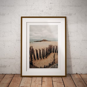 St Malo, Brittany, france, rugged, landscape, vista, fine art, giclee, print only, colour