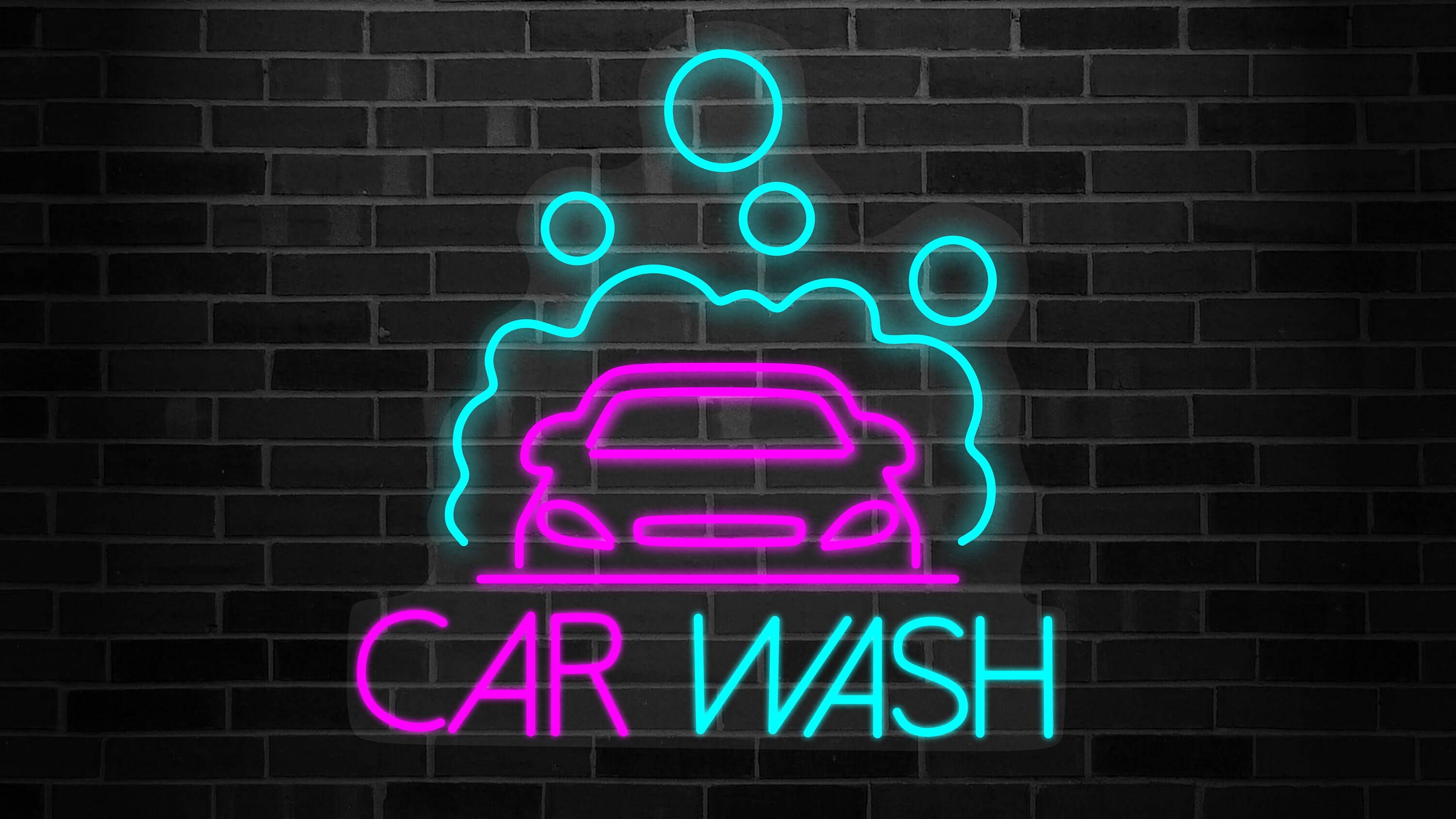 Neon Car Wash Neon Car Wash