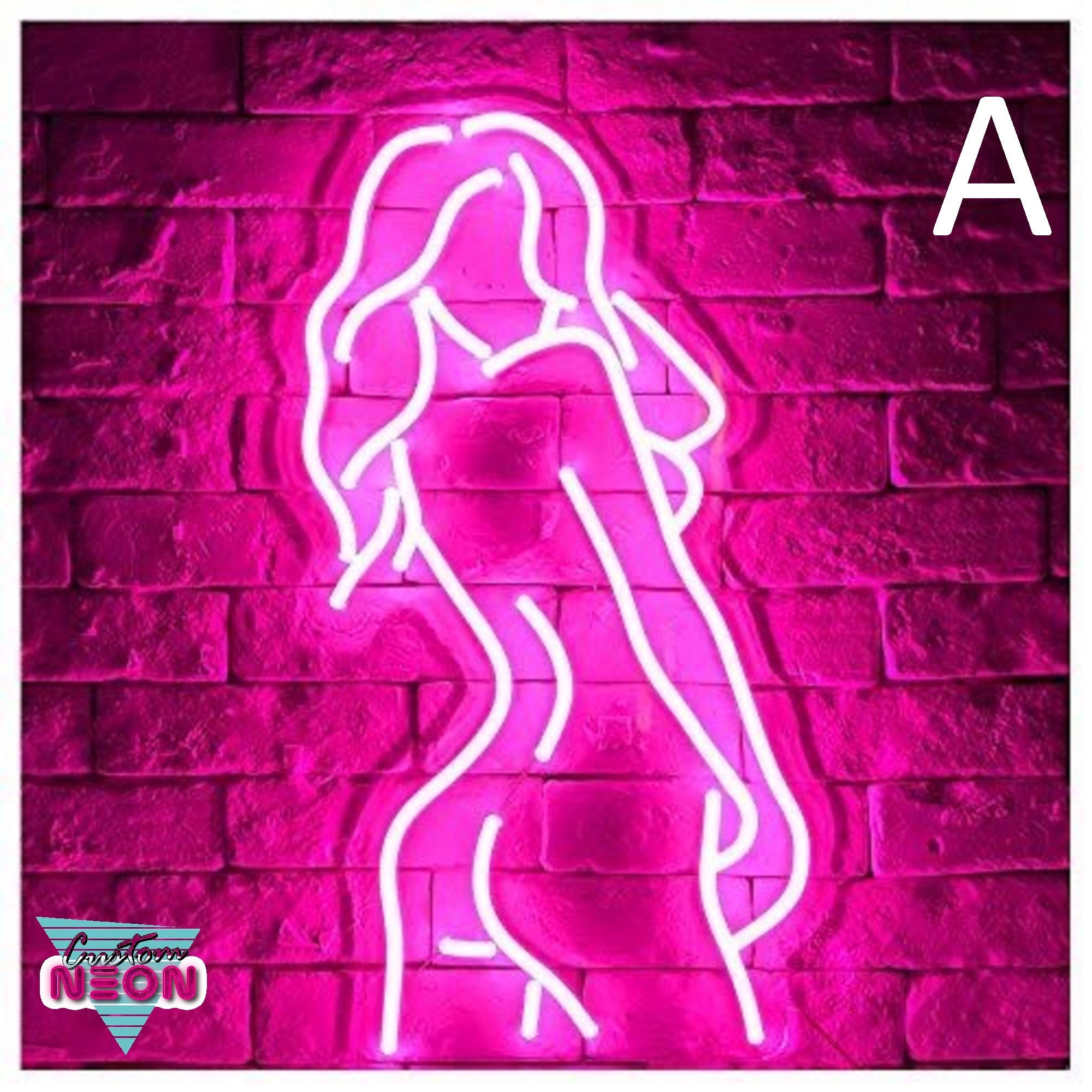 Sexy Girls Neon Sign Custom Neon Sign Neon Decorations Etsy