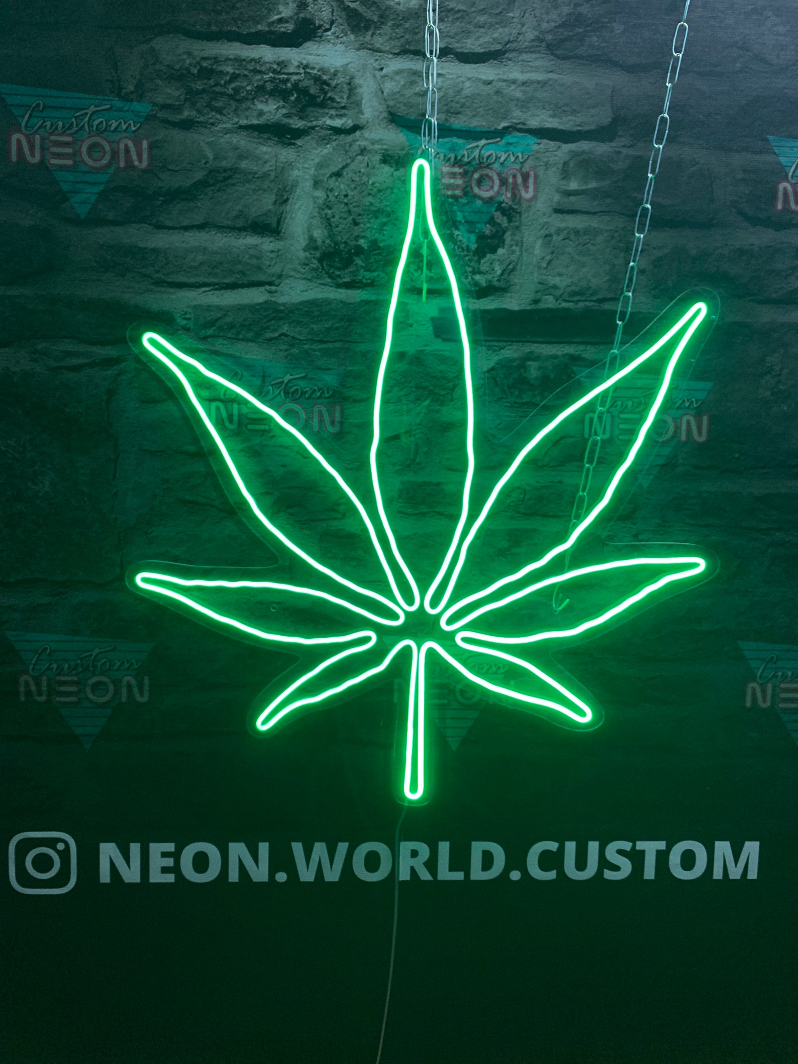 Marijuana Cannabis Neon Sign Neon Custom Weed Sign Led for Etsy