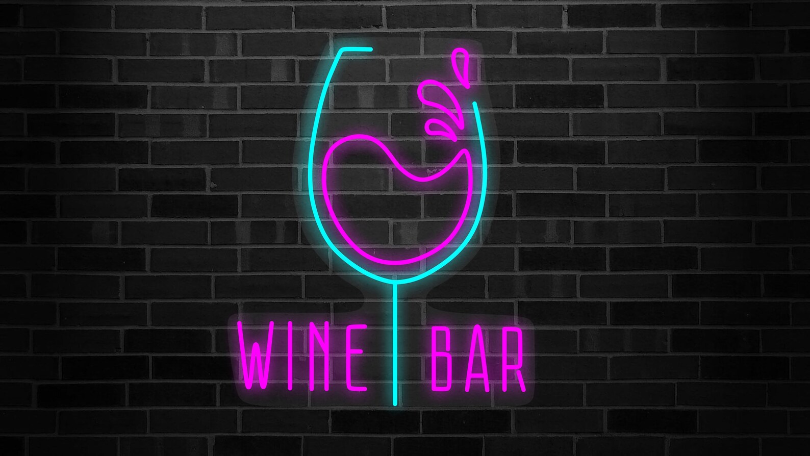 Wine Bar Neon Sign Wine Bar Decor Bar Decor Custom Bar | Etsy