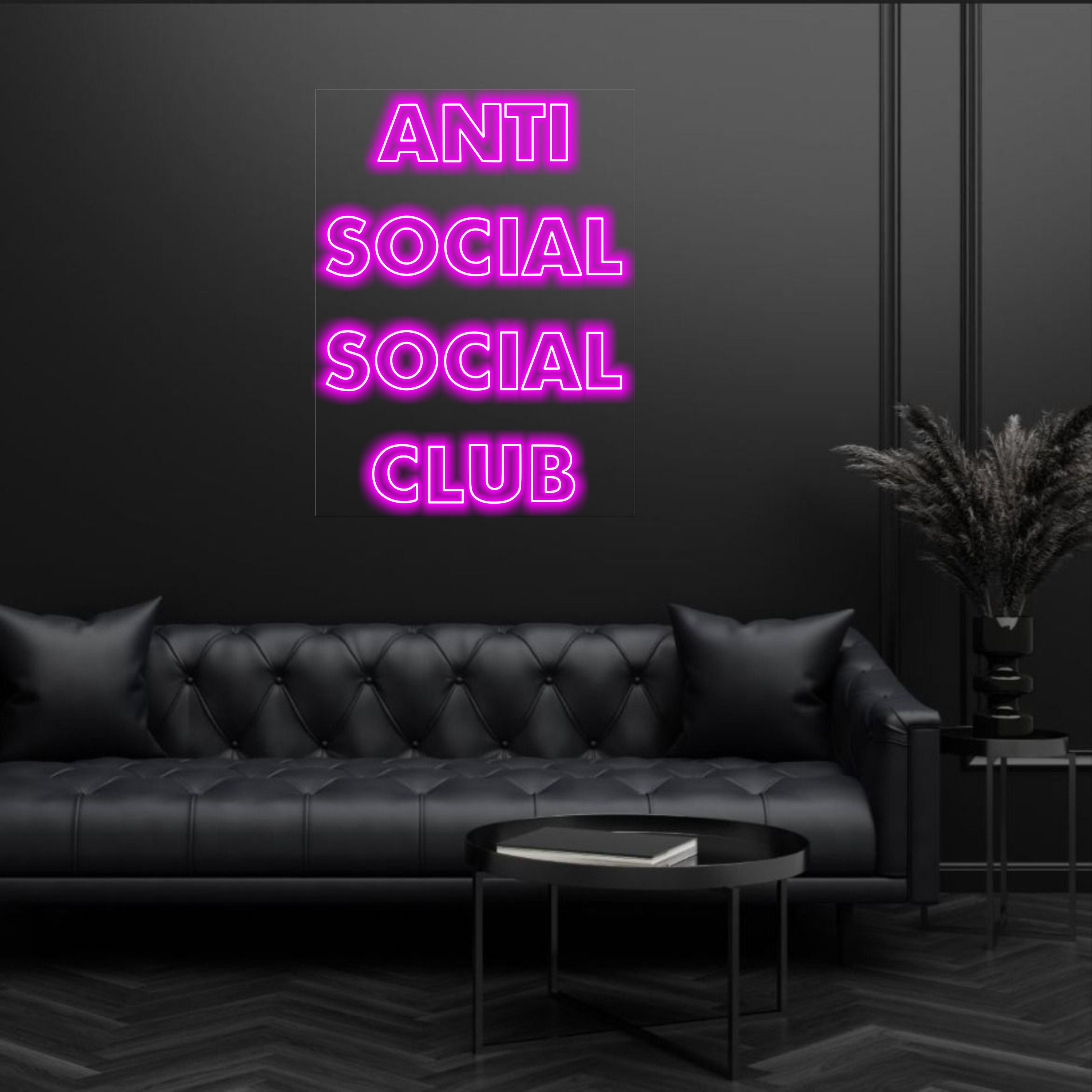 Neon anti social social club Clearance