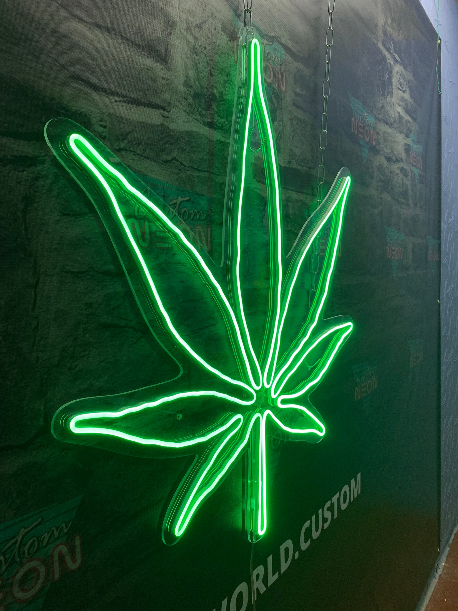 Marijuana Cannabis Neon Sign Neon Custom Weed Sign Led for - Etsy Canada