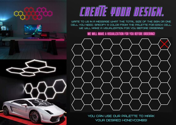 Honeycomb 2024 led panels