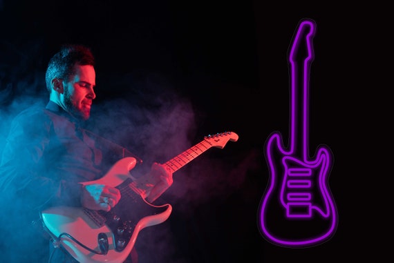 Signo de neón de guitarra guitarra eléctrica regalos de - Etsy México Signo de neón de guitarra guitarra eléctrica regalos de - Etsy México
