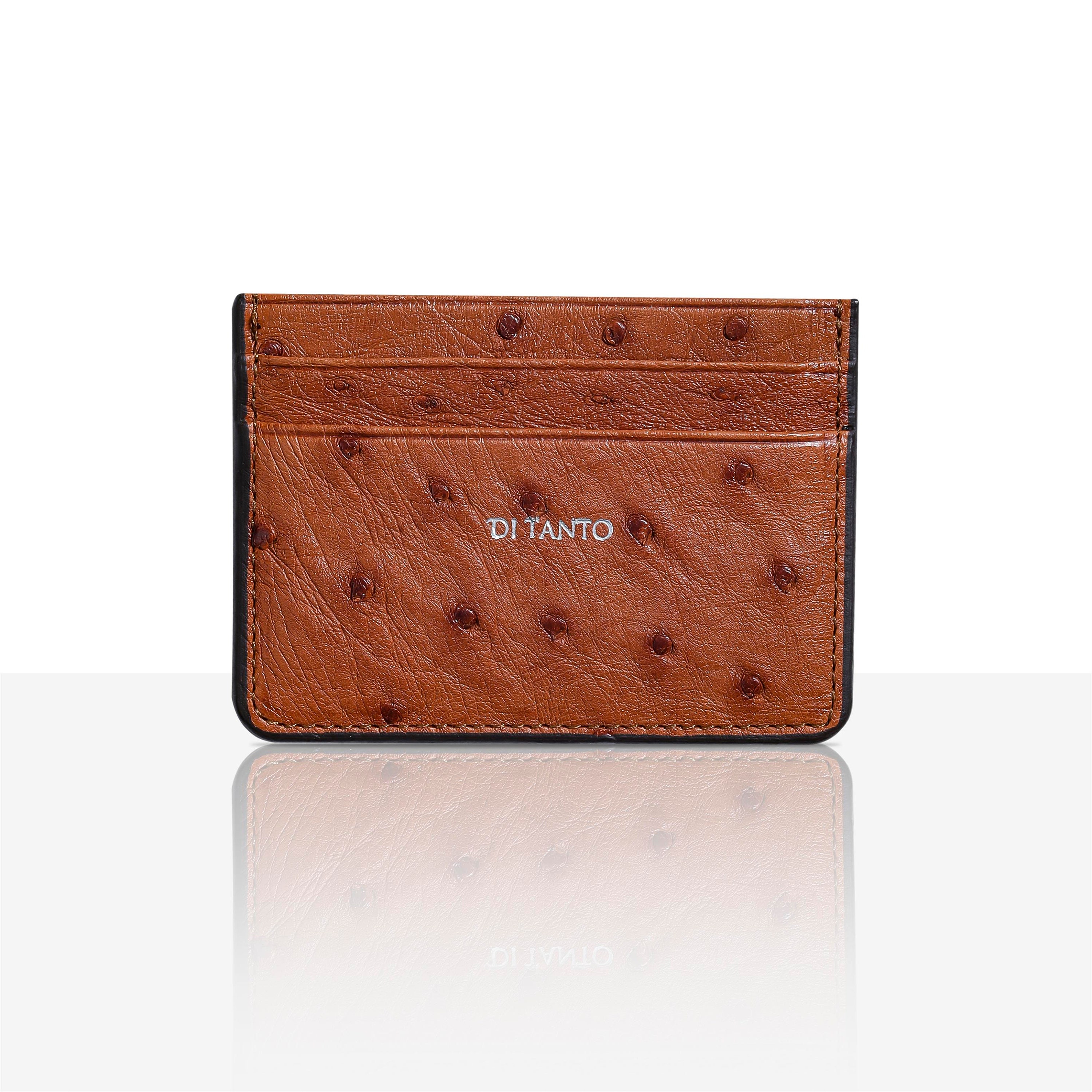 Louis Vuitton Ostrich Card Case - Black Wallets, Accessories - LOU760393