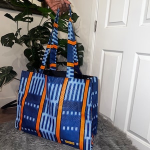 Ankara print tote