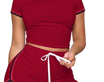 nike tube top and matching shorts