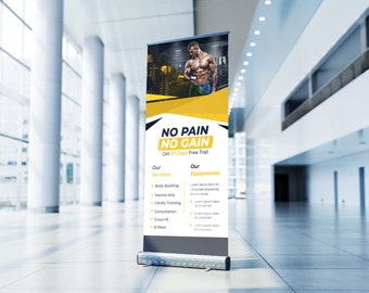 Custom Roll Up Banner Stand: Full Color Event Display
