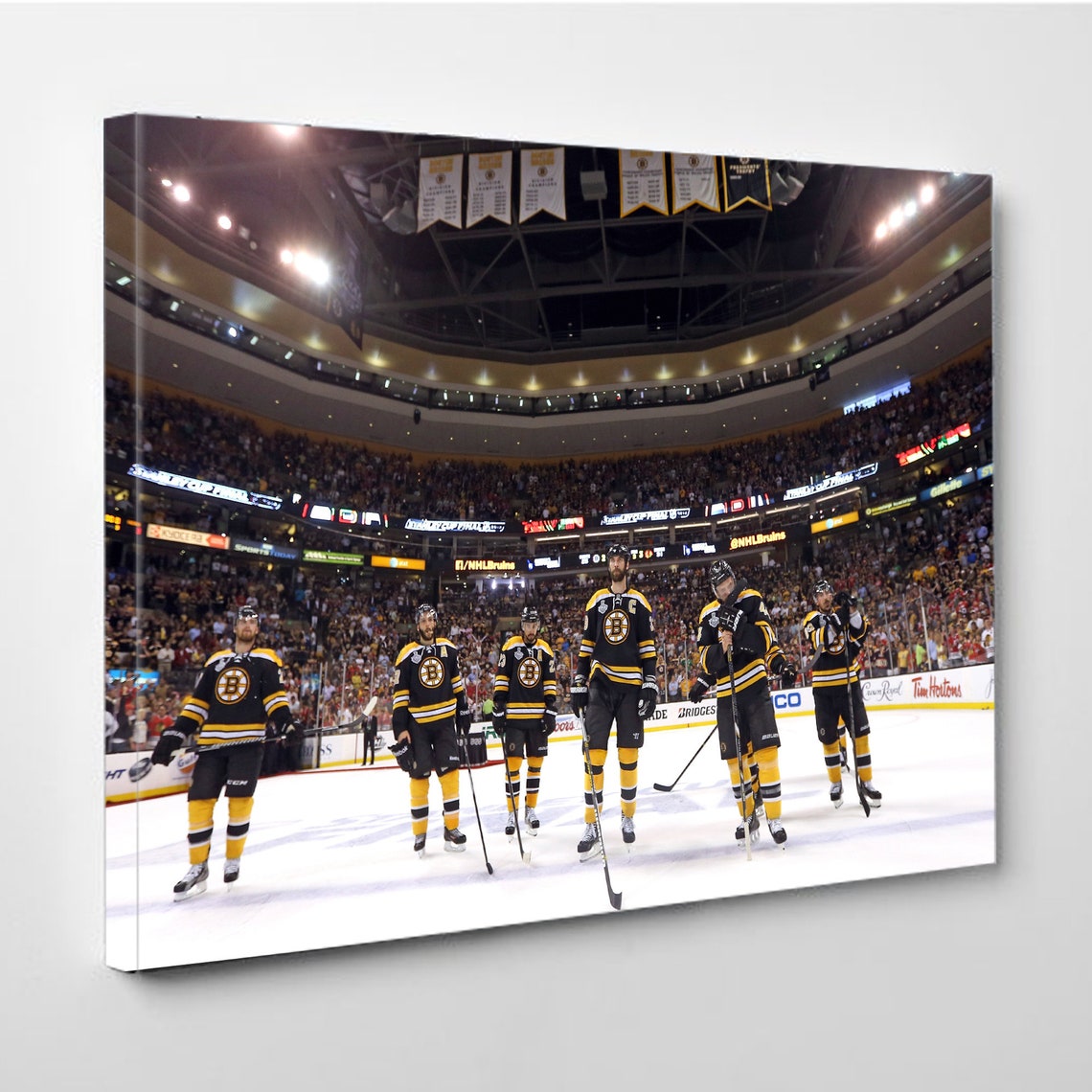 Boston Bruins Canvas Frame Canvas Wall Art canvas Wall Decor Etsy