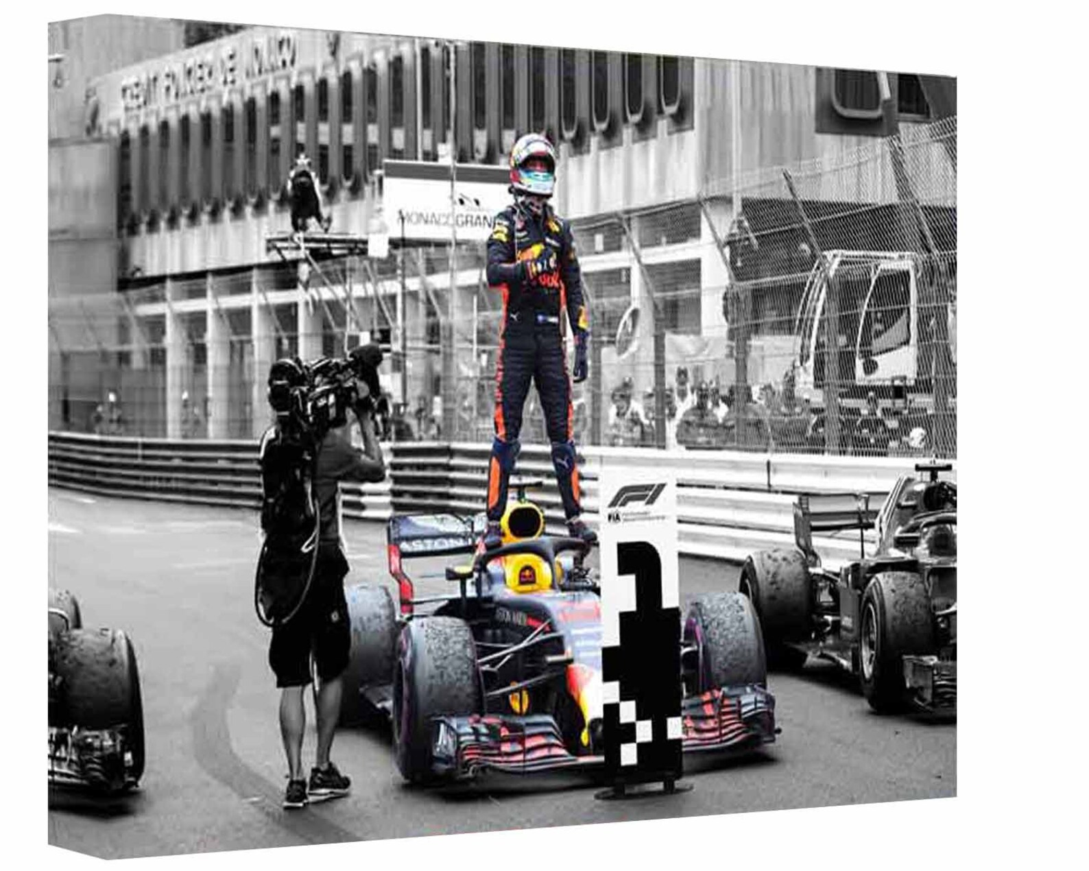 Daniel Ricciardo Canvas Wall Art Motorsport Poster F1 Etsy