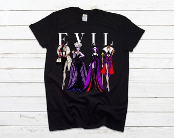 T shirt malefique disney Clearance