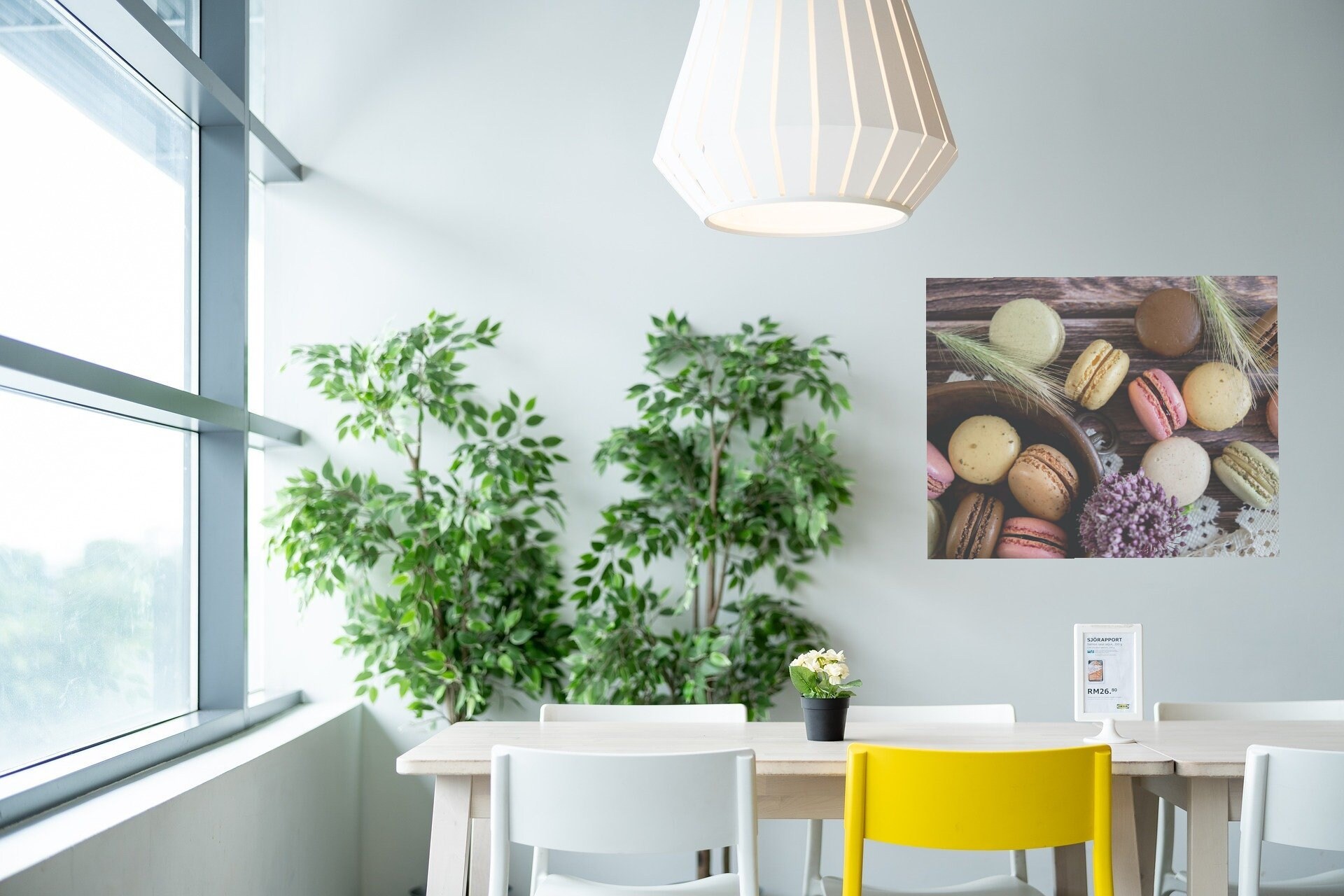 Toile Photo Macarons