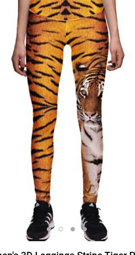 tiger face leggings